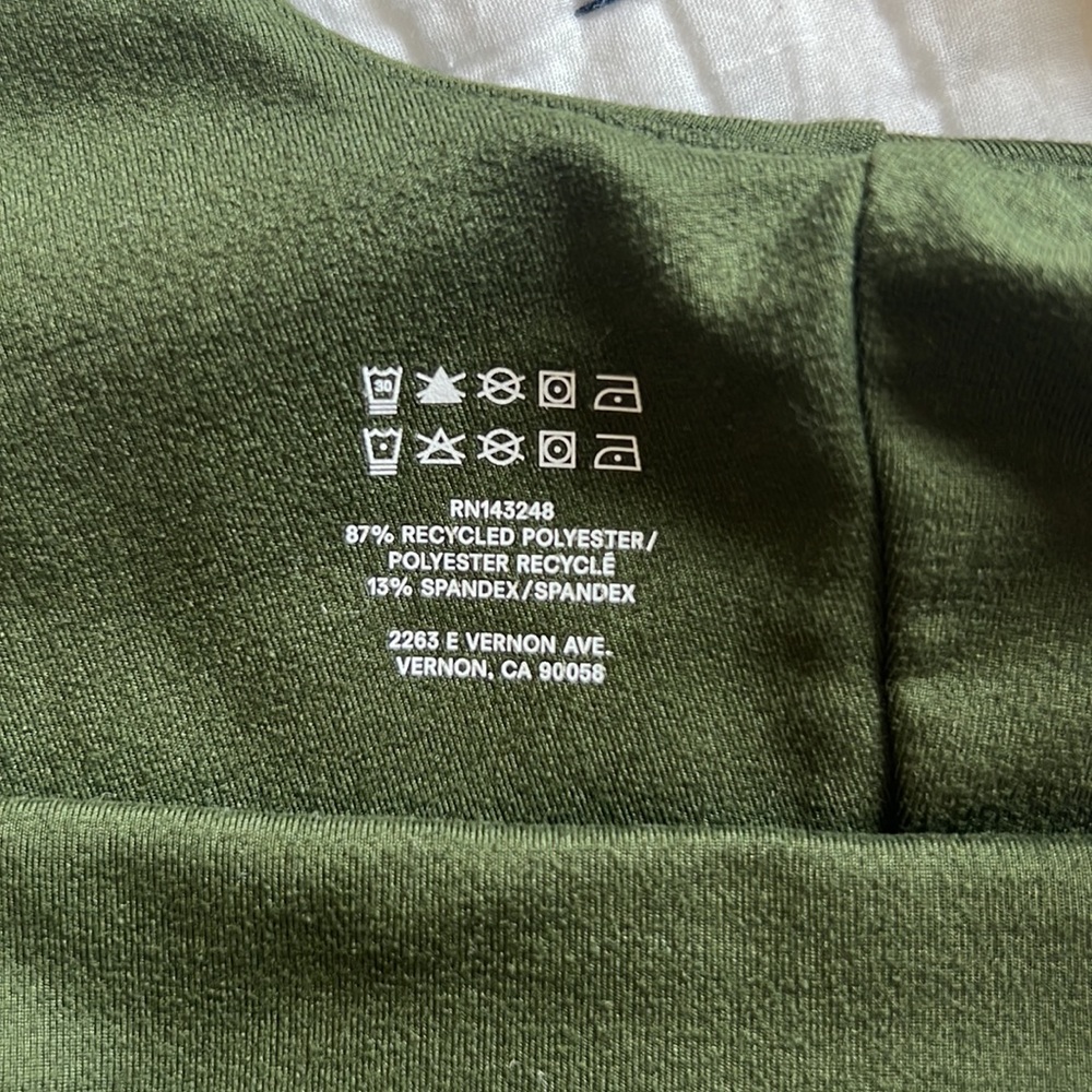 Forest Green Reformation Cropped Tank - Picture 4 of 4